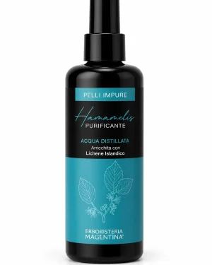 Erboristeria Magentina Acqua Distillata Hamamelis Purificante con Lichene Islandico 200 ml
