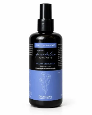 Erboristeria Magentina Acqua Distillata Fiordaliso Idratante con Fattore Idratante Naturale 200 ml
