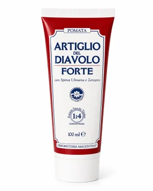 Erboristeria Magentina Pomata Artiglio del Diavolo Forte con Spirea Ulmaria e Zenzero 100 ml