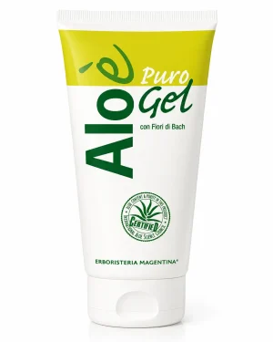Erboristeria Magentina Aloe Puro Gel con Fiori di Bach